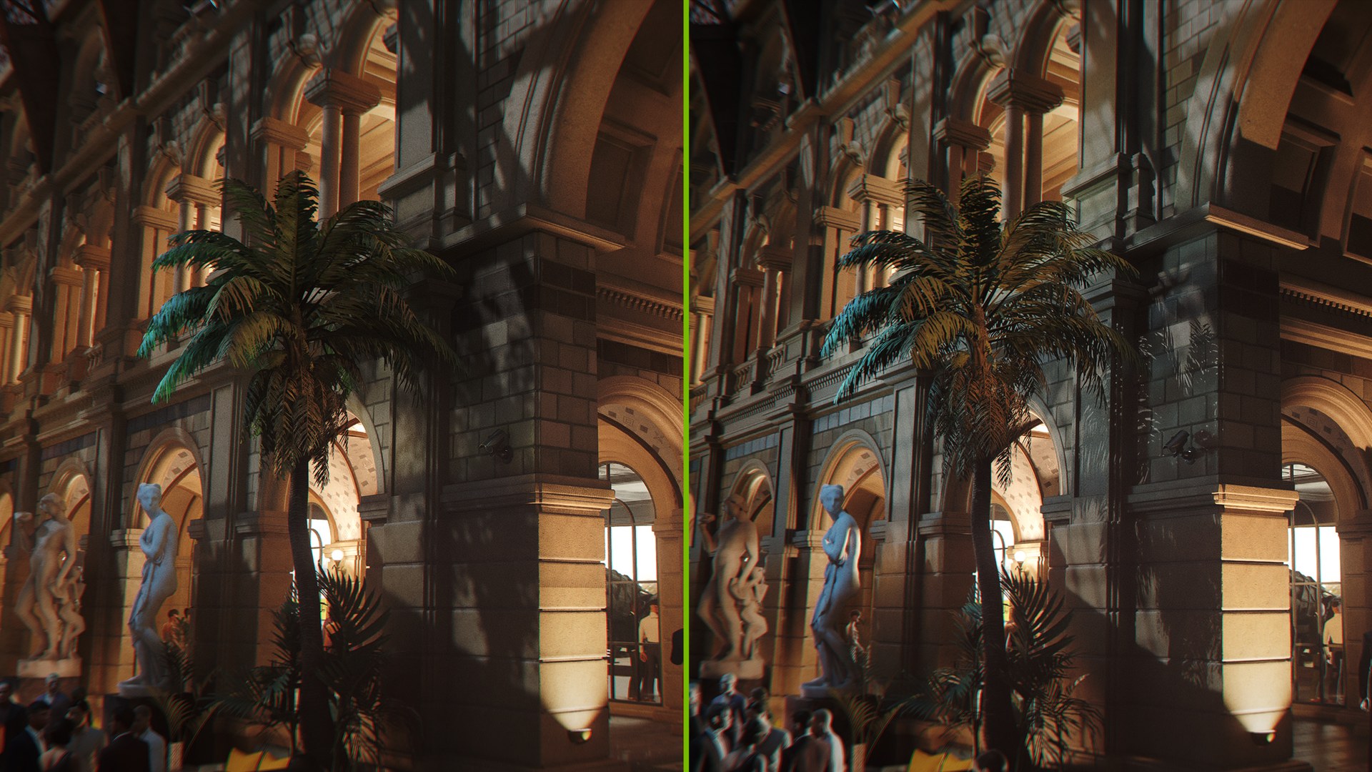 007 First Light - Path Tracing RTX OFF vs RTX ON